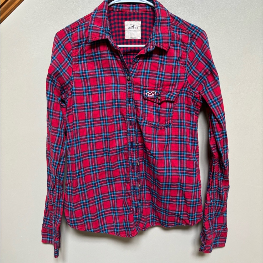 Woman’s Hollister flannel